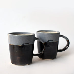 Dual tone House painted Cups