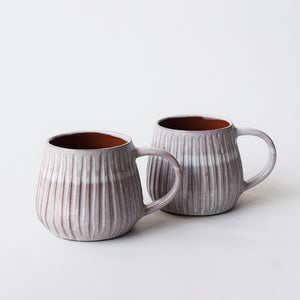 Toasted Terracotta Pumpkin Mugs (Pair)